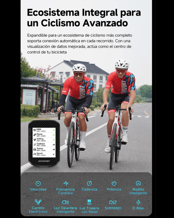 Ciclocomputador iGPSPORT BSC300T (32GB) Pantalla Táctil foto 6