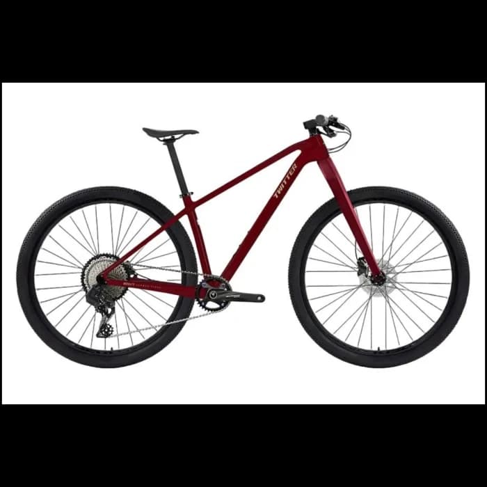 TWITTER WARRIOR LT (DEORE) - M (17") - Dark Red